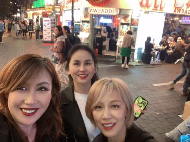 バツ5シンママトリオの珍道中の旅　１日目　in韓国